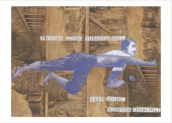 Winston Churchill Quote Greeting Card