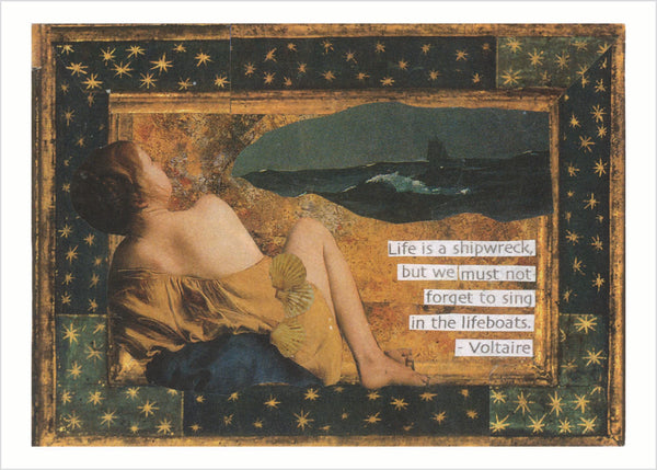 Voltaire Quote Greeting Card