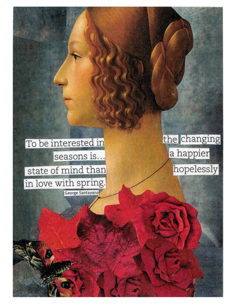 George Santayana Quote Greeting Card