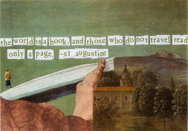 St. Augustine Quote Greeting Card