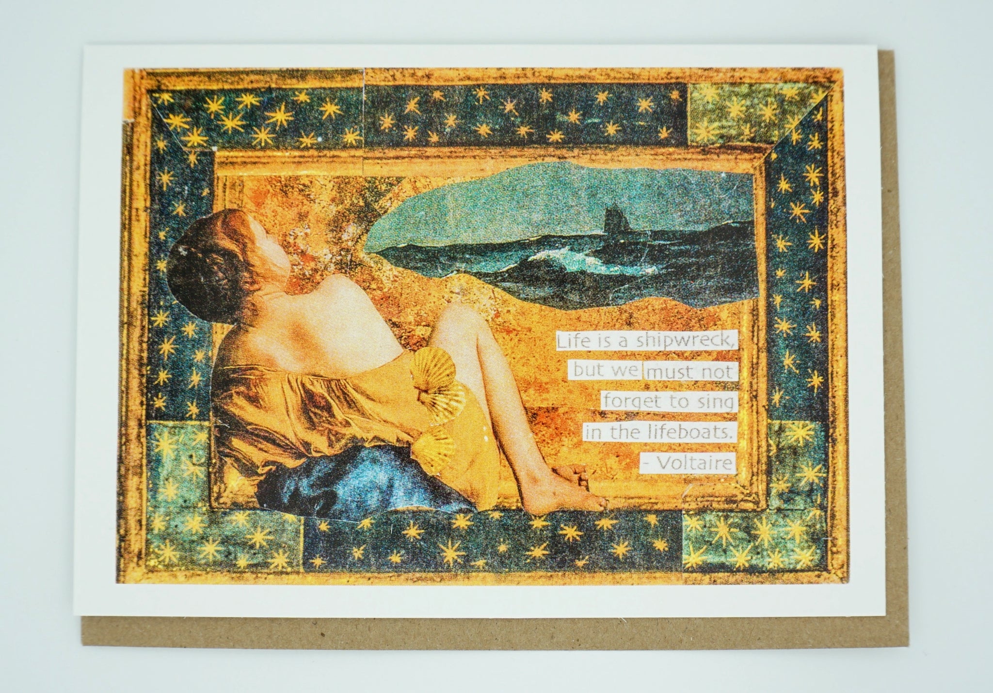 Voltaire Quote Greeting Card